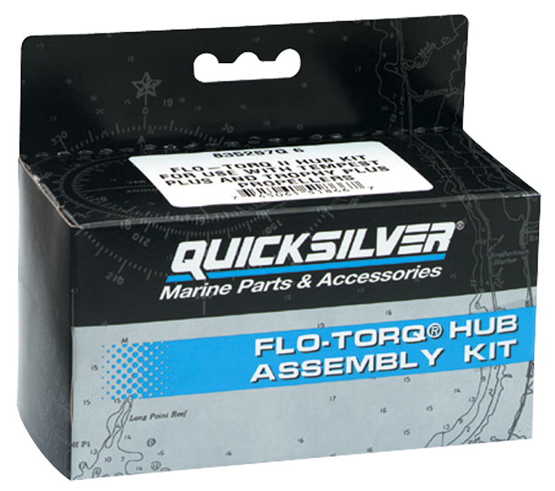 Quicksilver FloTorq II Hub Assembly Kit for Evinrude/Johnson Outboards